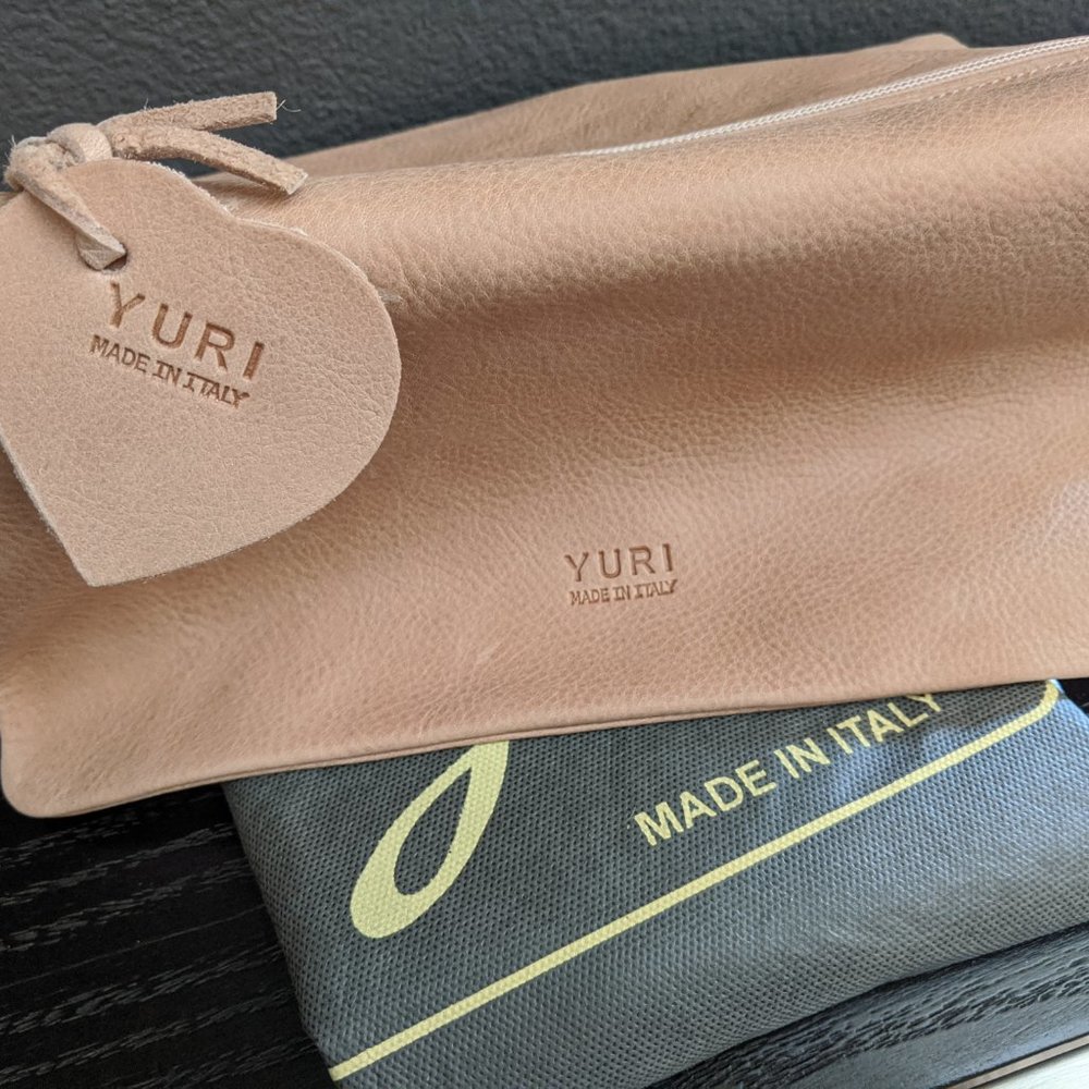 The Softest Leather Pale Pink Bag
